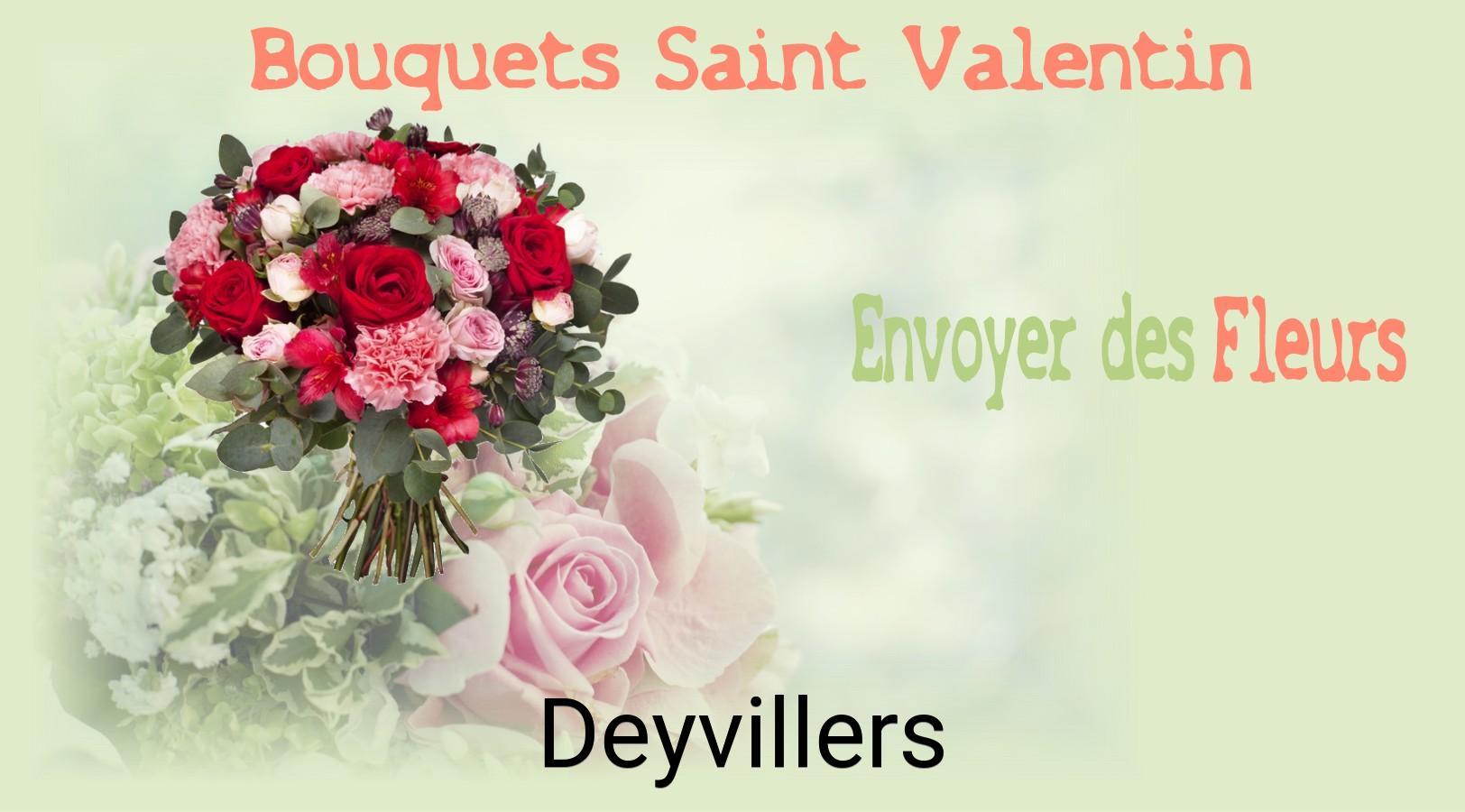 Roses de Saint-Valentin livrées à Deyvillers